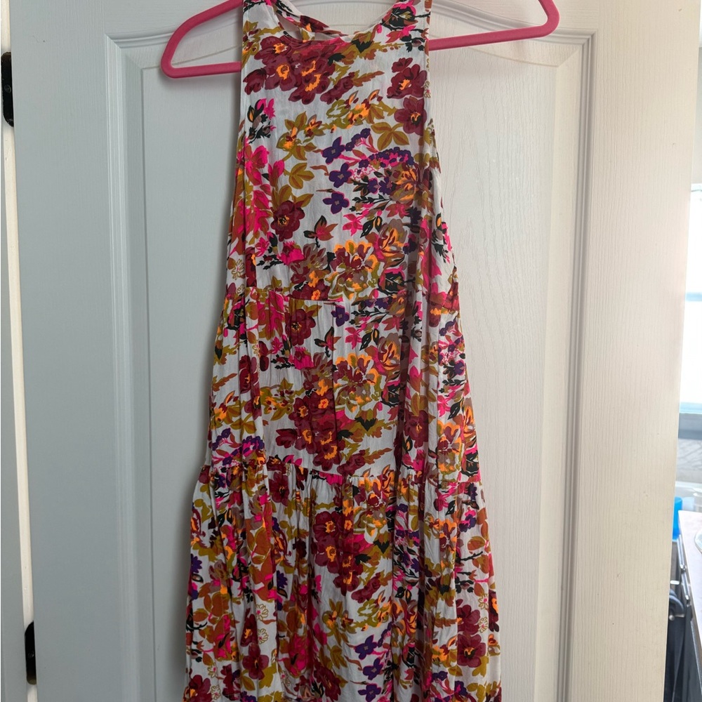 Natural Life Vibrant Floral Dress